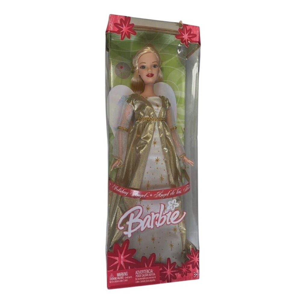 Holiday Angel Barbie Doll In Original Box